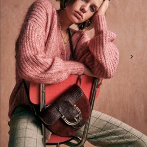 Sezane Achille Jumper Mottled Pink